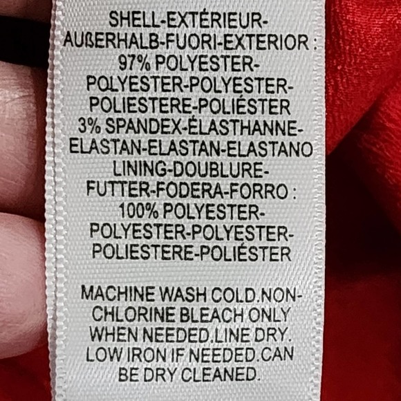 Dress the Population Beth one‎ shoulder lady in red midi dress size small new - Picture 9 of 10